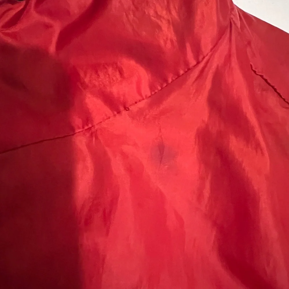 Active USA Red and Black Windbreaker with Hood